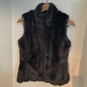 Faux Fur Vest by Banana Republic